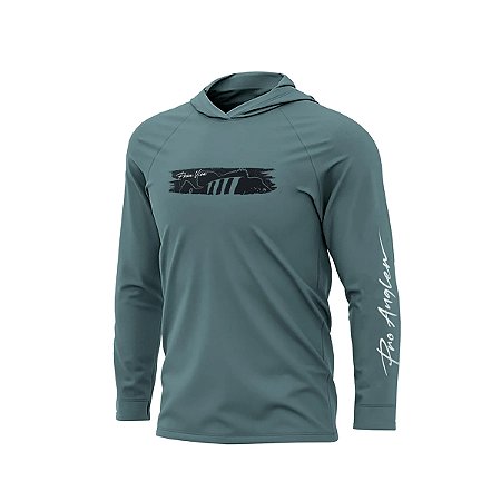 Camisa Presa Viva Poliamida 35 C/ Capuz Proteção UV50+