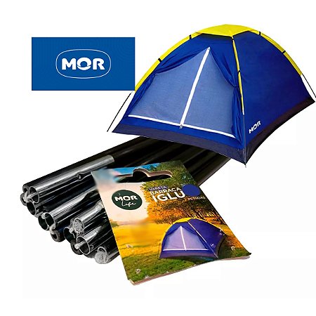 Kit Jogo de Varetas Reposição Barraca Iglu Mor 2P 3P 4P