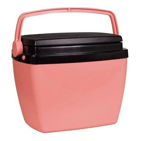 Caixa Térmica MOR 6 Litros Cooler Cores Variadas Camping Pescaria Praia Viagem