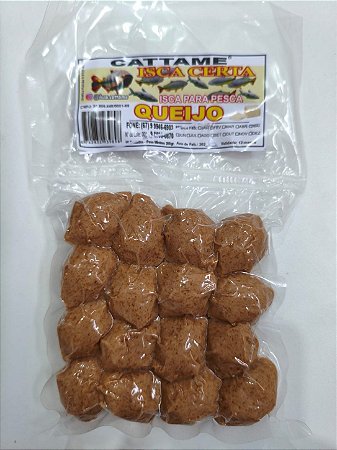 Bolinha Soja Pronta Massa Pesca Cattame Queijo 180g