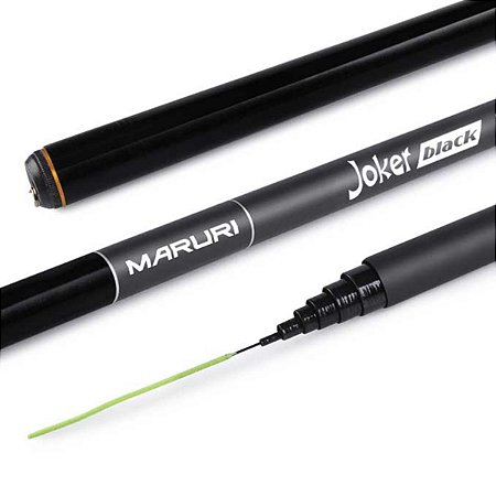 Vara Telescópica Maruri Joker Black 1,80m-5,40m
