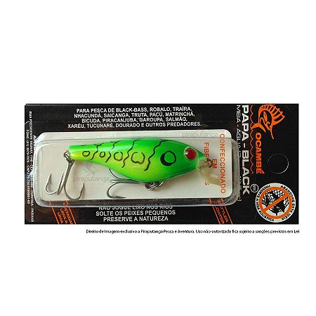 Isca Artificial Papa Black Ocambé, Cor 37L