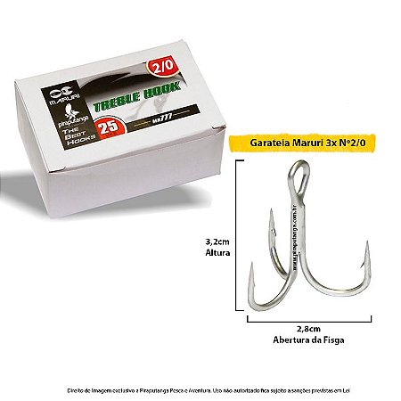 Garateia Maruri 3x MR777 Nº2/0 - 25p