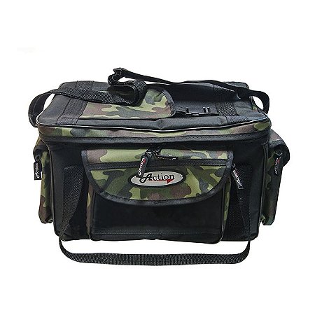 Bolsa Apetrecho Pesca Raju Action G (37cm x 40cm x 24cm)