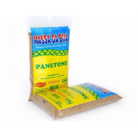 Massa da Boa Pesca Panetone 500g Especial Pesqueiro