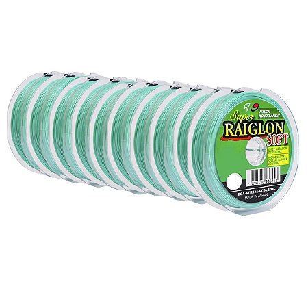 Linha Monofilamento Super Raiglon Soft 1000m (Caixa)