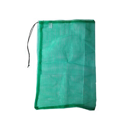 Saco Verde Peixe Samburá Covo Viveiro Sacola Nylon
