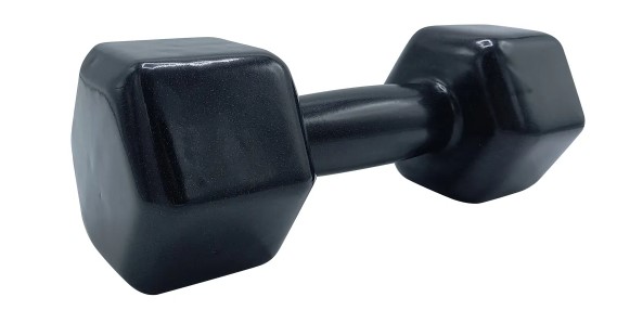 Dumbell Sextavado emborrachado (UNIDADE)