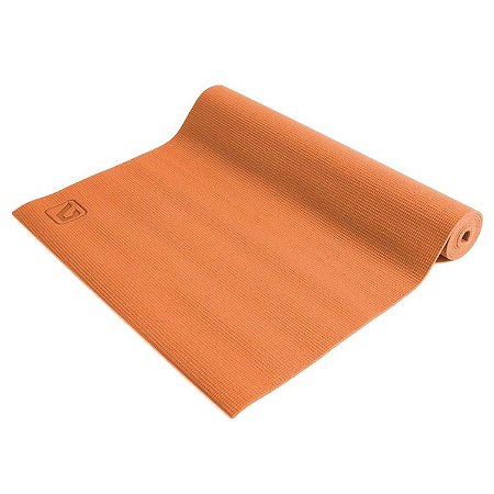 TAPETE DE YOGA EVA 173X61X0,4CM LARANJA LIVEUP