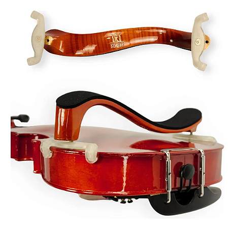 Espaleira para Violino 4/4 e 3/4 Madeira – Ergonômica e Resistente