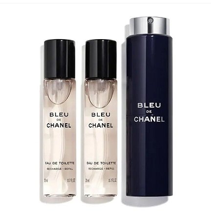 Chanel Bleu de Chanel Eau de Toilette Refillable Twist and Spray