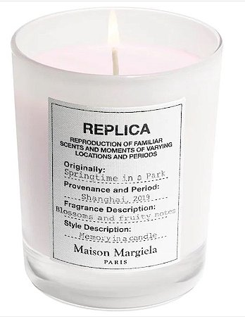 Maison Margiela 'REPLICA' Springtime in a Park Scented Candle - Edicão Limitada