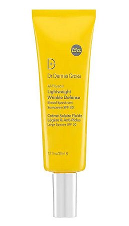 Dr. Dennis Gross Skincare All-Physical Lightweight Wrinkle Defense Broad Spectrum Sunscreen SPF 30