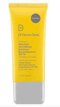 Dr. Dennis Gross Skincare All-Physical Dark Spot Sun Defense Sunscreen Broad Spectrum SPF 50