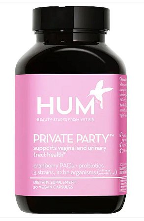 HUM Nutrition Private Party™: Supports Vaginal & Urinary Tract Health
