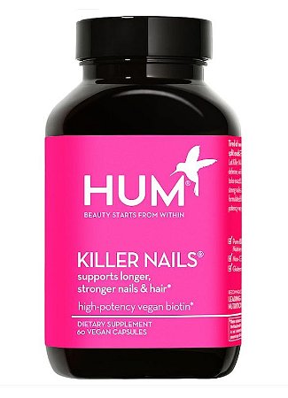 HUM Nutrition Killer Nails® Hair & Nail Strength Supplement with Biotin