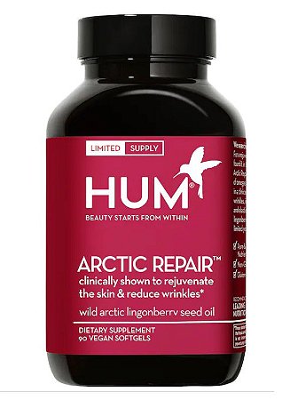 HUM Nutrition Arctic Repair Fine Lines and Wrinkles Supplement - Edição Limitada