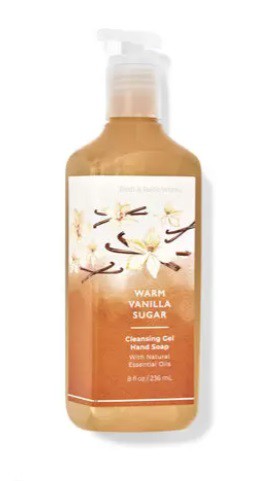 Warm Vanilla Sugar Cleansing Gel Hand Soap