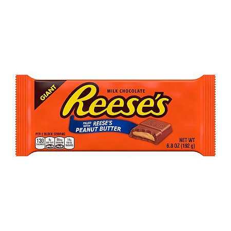 Reese's Milk Chocolate Filled with Peanut Butter Giant Candy Bar