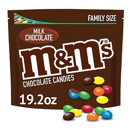 M&M's Milk Chocolate Candy Family Size