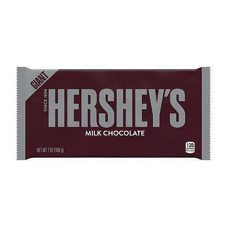 Hershey's  Giant Milk Chocolate Candy Individually Wrapped