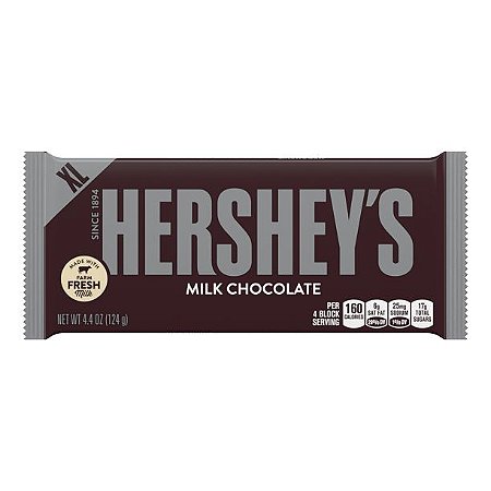 Hershey's Extra Large Milk Chocolate Candy Bar