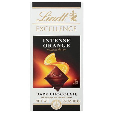 Lindt EXCELLENCE Intense Orange Dark Chocolate Bar