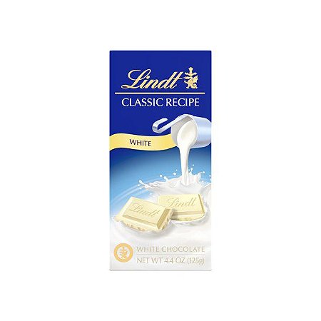 Lindt Classic Recipe White Chocolate Candy Bar