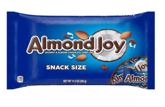 Almond Joy Snack Size Candy Bars