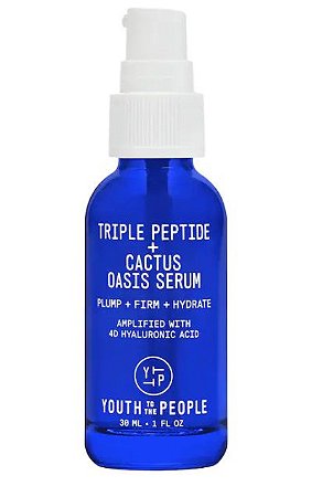 Youth To The People Triple Peptide Hydrating + Firming Oasis Serum with Hyaluronic Acid