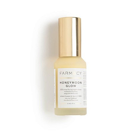 Farmacy HONEYMOON GLOW AHA Resurfacing Night Serum with Hydrating Honey + Gentle Flower Acids