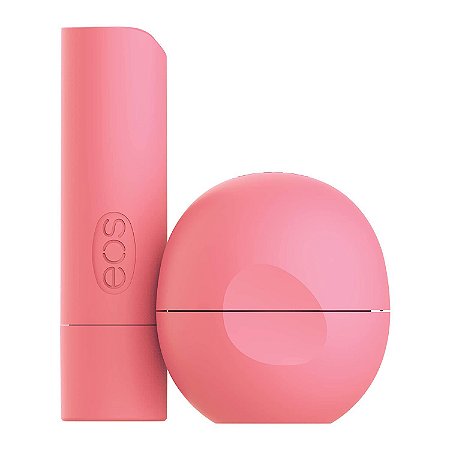 Eos 100% Natural & Organic Lip Balm Stick & Sphere - Strawberry Sorbet