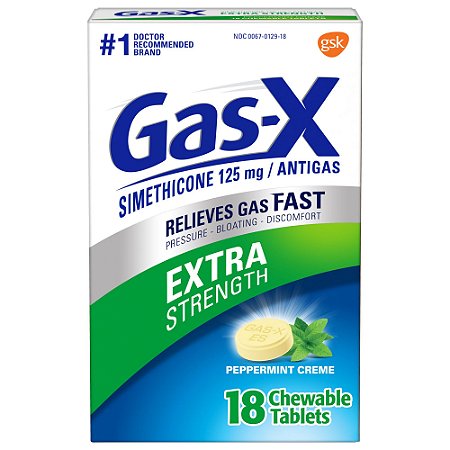 Gas-X Extra Strength Gas Relief Chewable Tablets