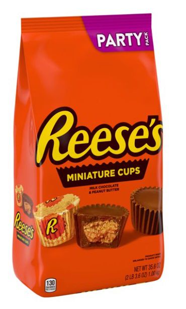 Reese's Miniatures Milk Chocolate Peanut Butter Cups Candy