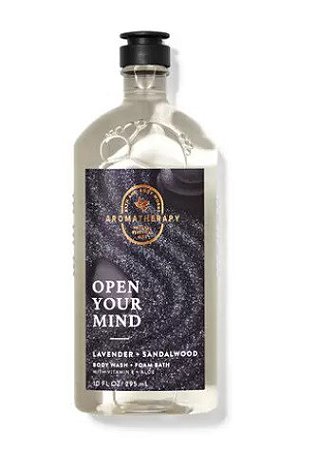 Aromatherapy Lavender Sandalwood Body Wash and Foam Bath