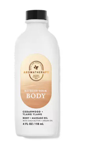 Aromatherapy Cedarwood Ylang Ylang Body and Massage Oil