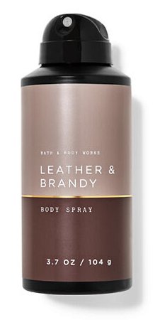 Leather & Brandy body spray