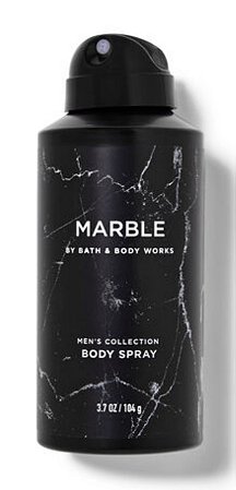 Marble body spray