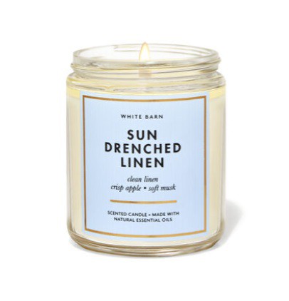 Sundrenched Linen Wick Candle
