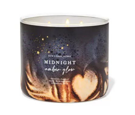 Midnight Amber Glow 3-Wick Candle - Consumos da Martina