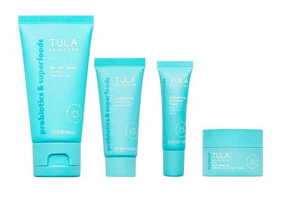 Tula Skincare On The Go Best Sellers Travel Kit