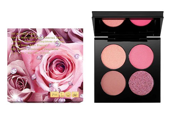 Pat McGrath Labs Divine Rose Luxe Eyeshadow Palette: Eternal Eden - Divine Rose II Collection - Edição Limitada