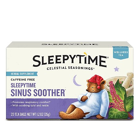 Sleepytime Sinus Soother Herbal Wellness Tea