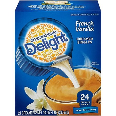 International Delight French Vanilla Coffee Creamer Singles