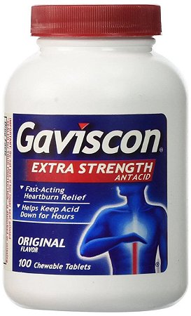 Gaviscon Antacid Extra Strength Chewable Tablets Original
