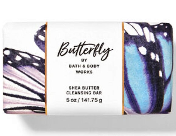 Butterfly Shea Butter Cleansing Bar