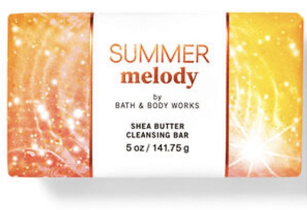 Summer Melody Shea Butter Cleansing Bar