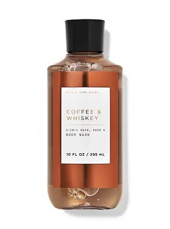 Coffee & Whiskey 3-in-1 Hair Face & Body Wash