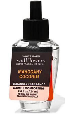 Mahogany Coconut Wallflowers Fragrance Refill