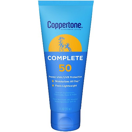 Coppertone Complete Sunscreen Lotion SPF 50